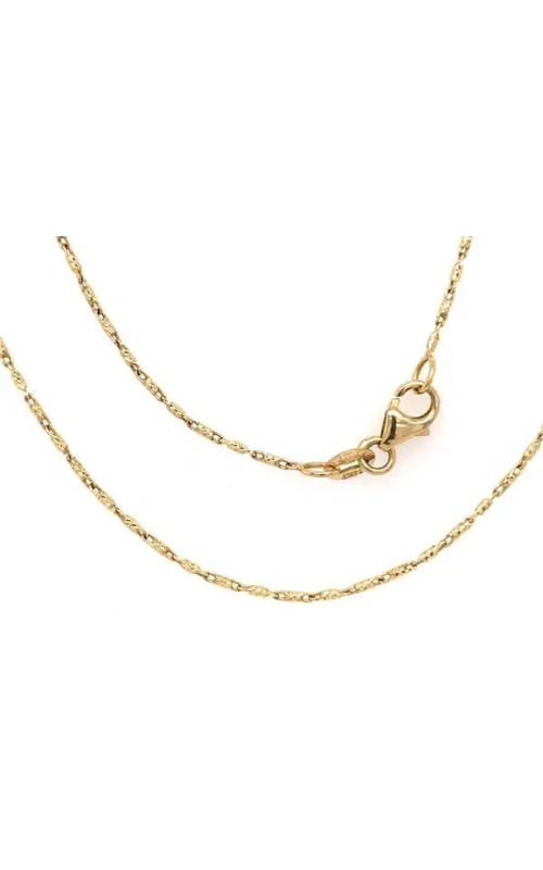 Stunning 14K Yellow Gold Chain Necklace