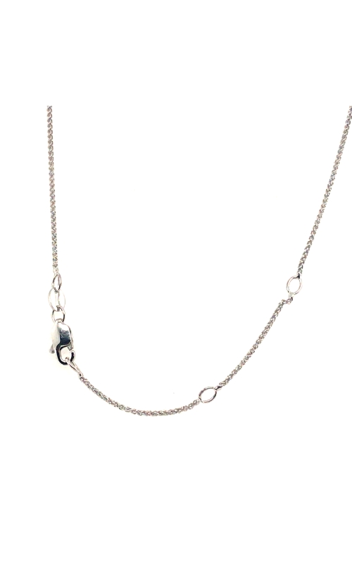 Alluring 18K White Gold Chain Necklace