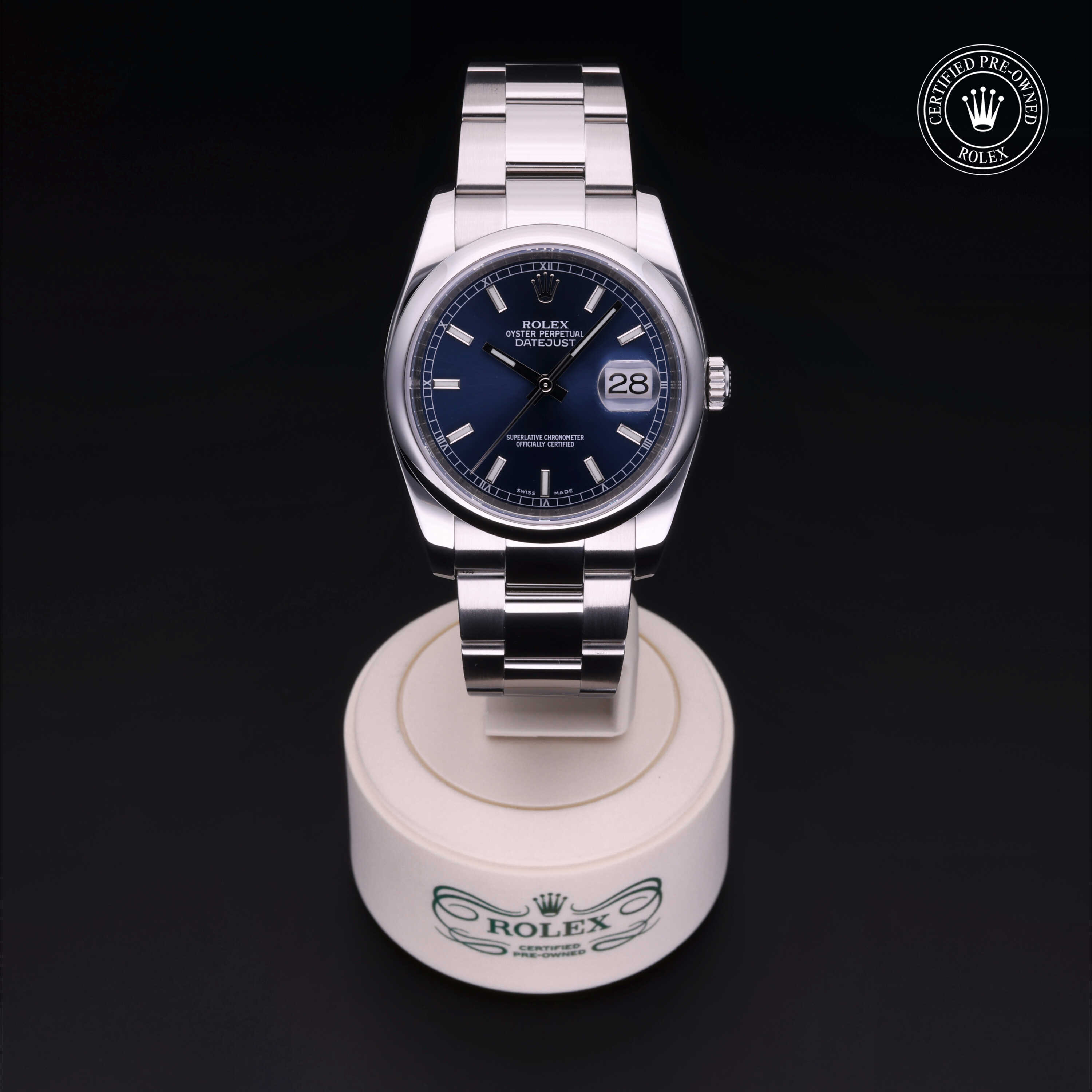 Rolex Datejust in Steel M116200-0026 at Gruno's Diamonds