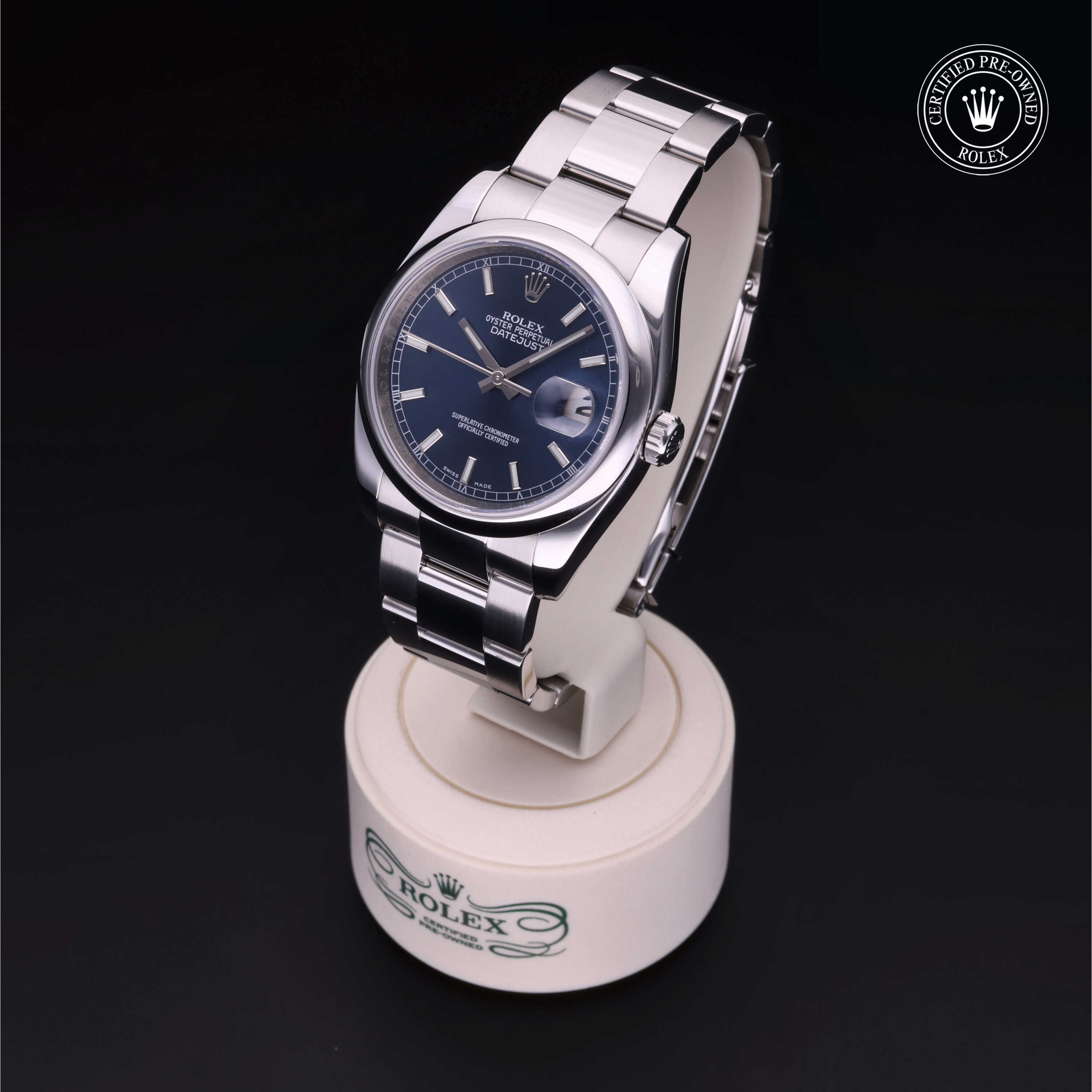 Rolex Datejust in Steel M116200-0026 at Gruno's Diamonds