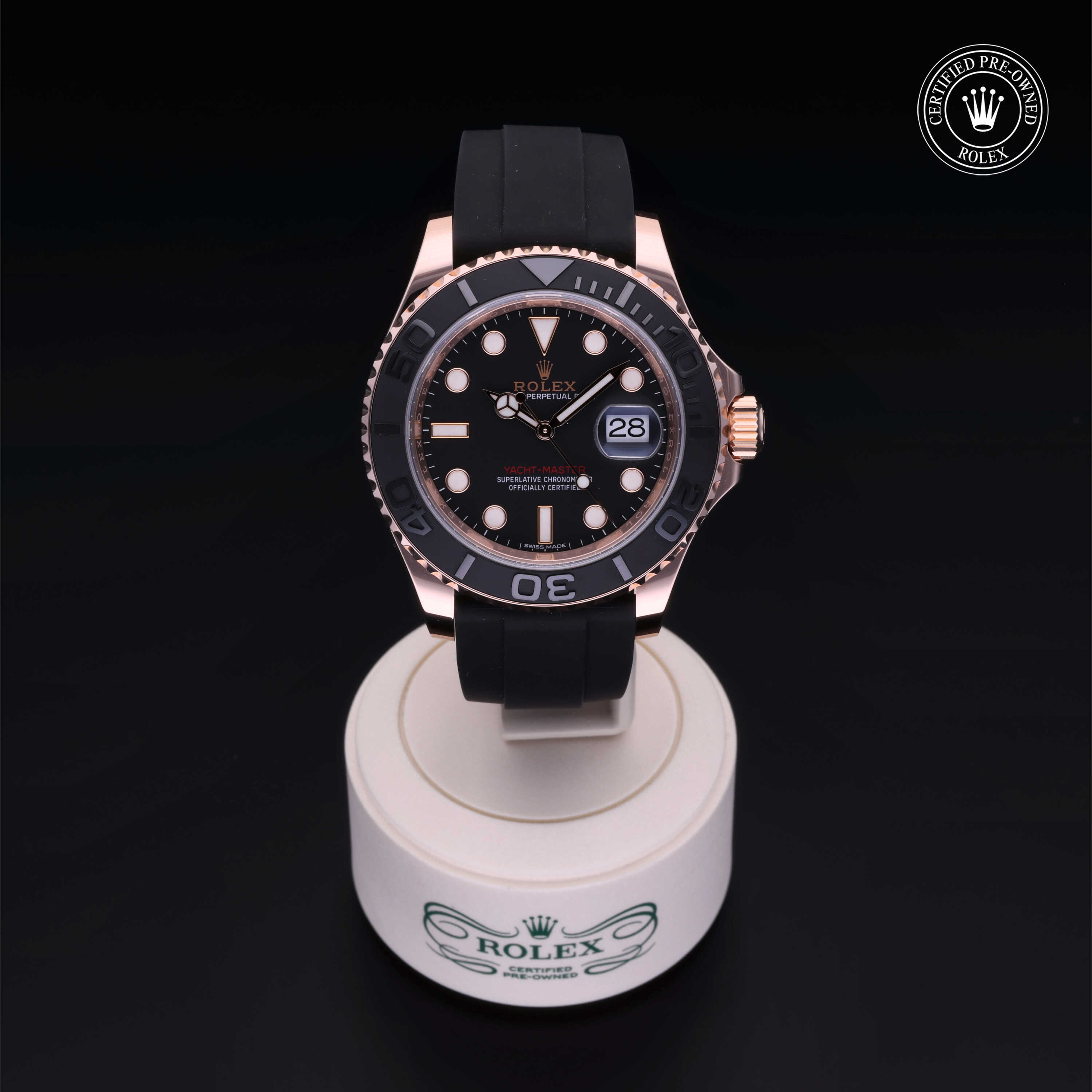 Rolex Yacht-Master in Gold 18 Carat Red M116655-0001 at Gruno's Diamonds