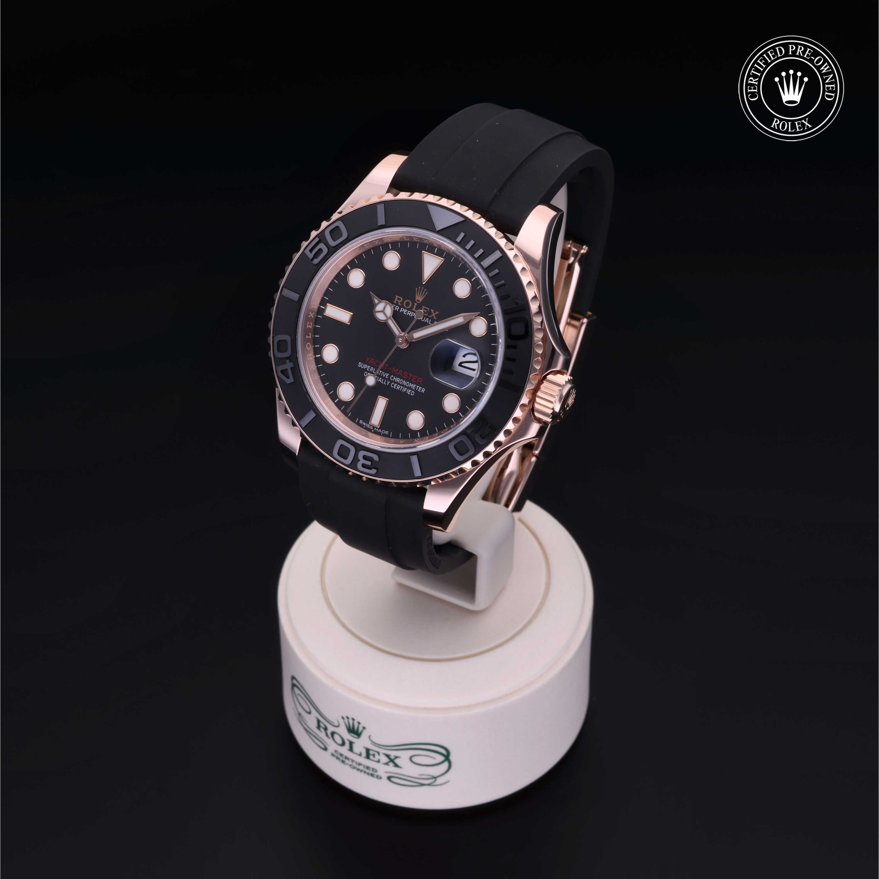 Rolex Yacht-Master in Gold 18 Carat Red M116655-0001 at Gruno's Diamonds