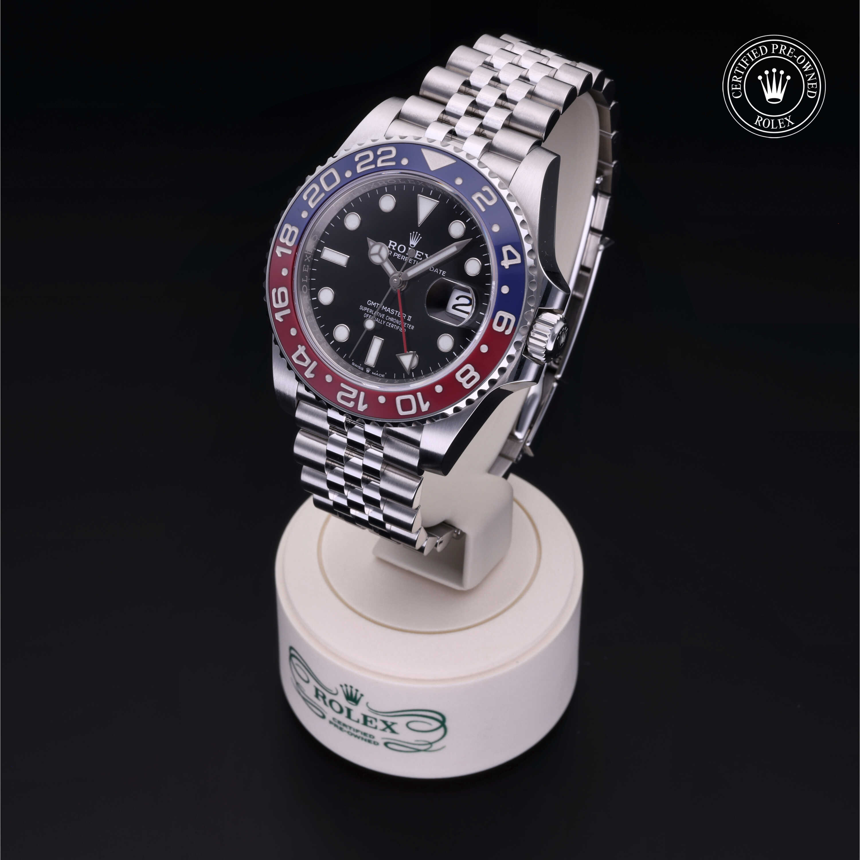 Rolex GMT-Master II in Steel M126710BLRO-0001 at Gruno's Diamonds