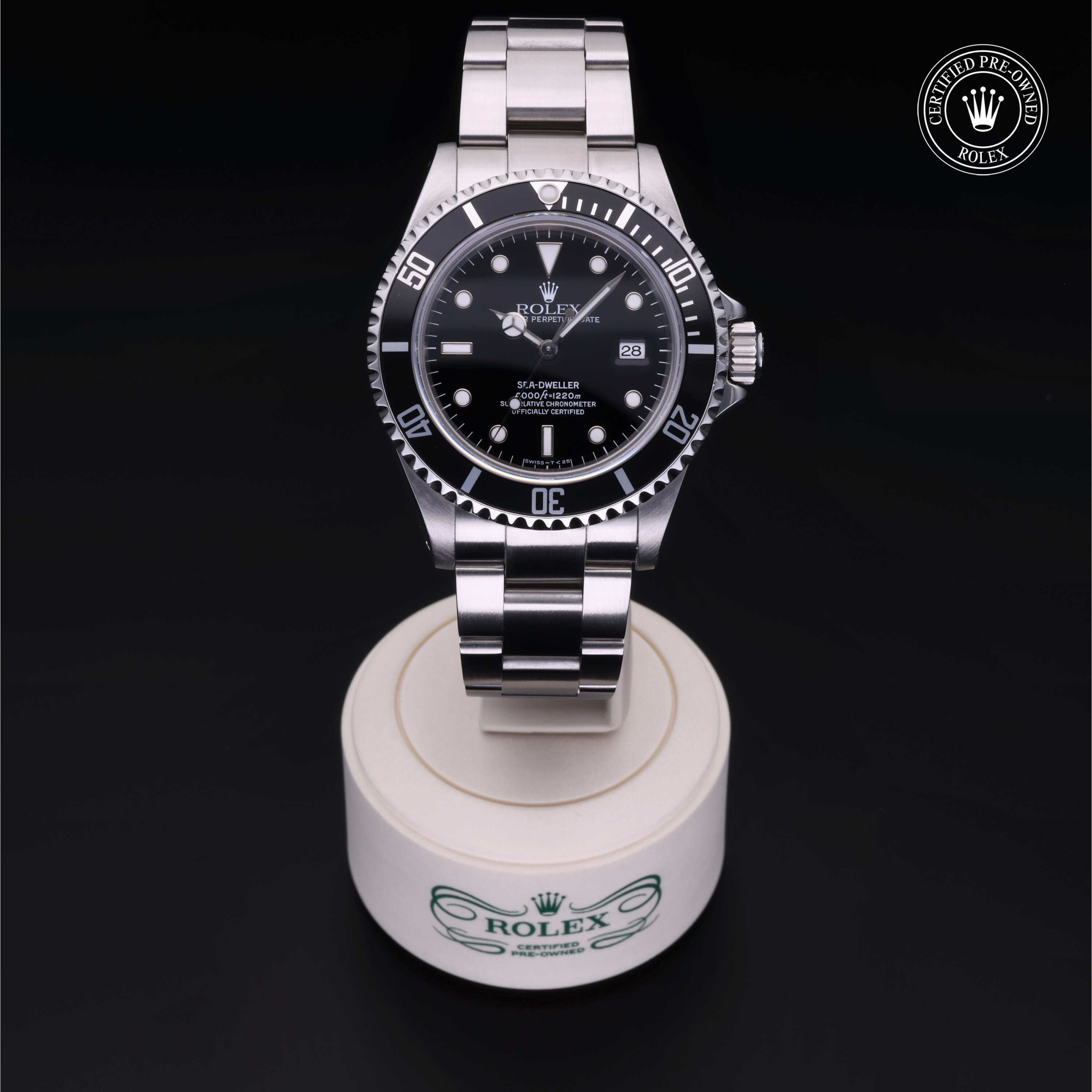 Rolex Sea-Dweller in Steel M16600-0003 at Gruno's Diamonds